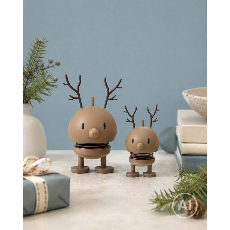 Soft Reindeer Bumble set Hoptimist 2 Stck.