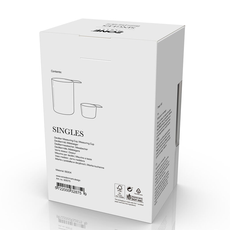 Singles Mess-Set 2 Teile