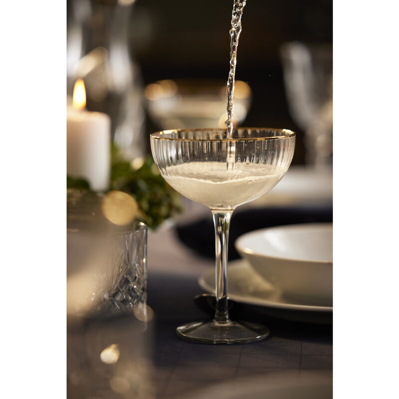 Palermo Gold Cocktailglas 4 stk.