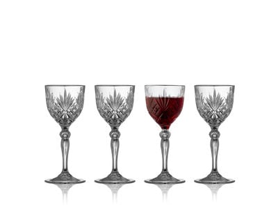 Melodia Verre &agrave; porto 4 pces