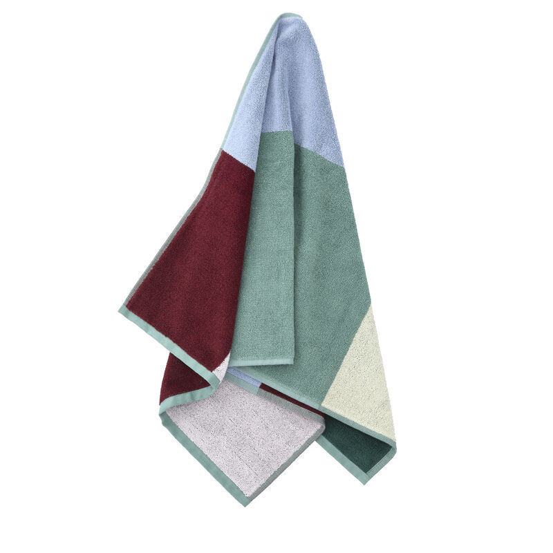 Colour Block Handduk