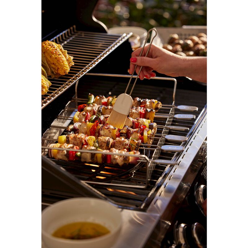 Grillspyd m. stativ 6 stk.