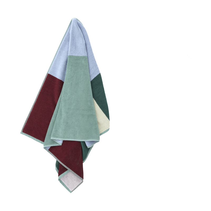 Colour Block Handduk