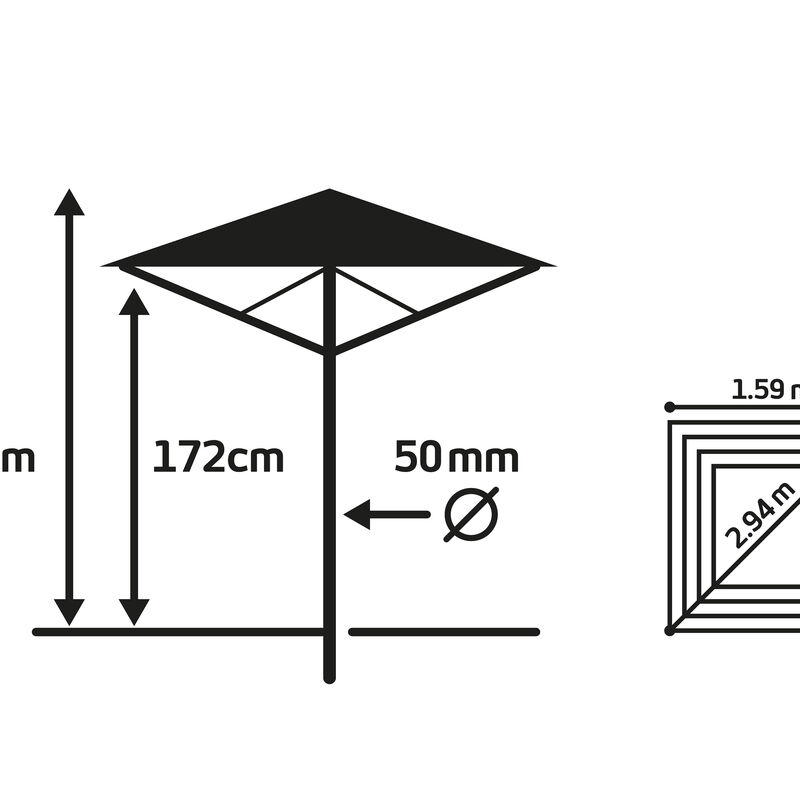 LinoProtect 400 Paraplyt&oslash;rkestativ