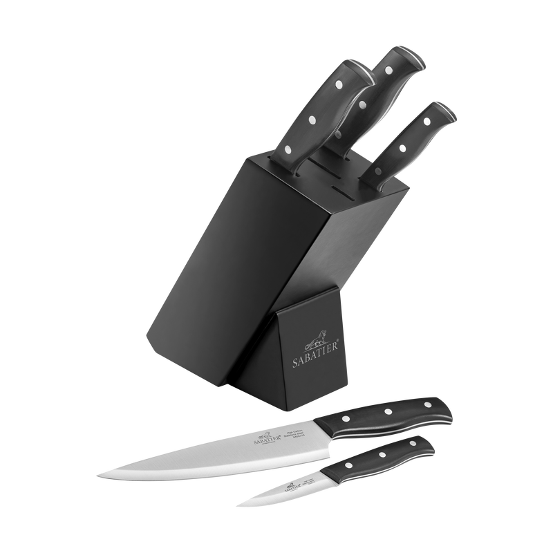 Mon Bloc Knivblokk og kniver 6 deler