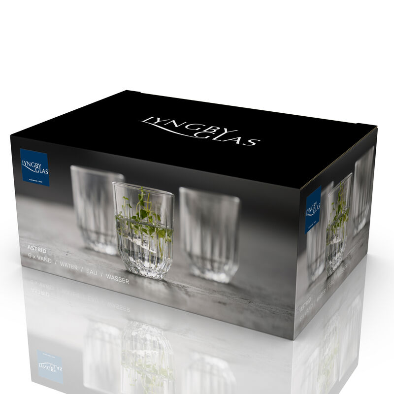 Astrid Wasserglas 6 Stck.
