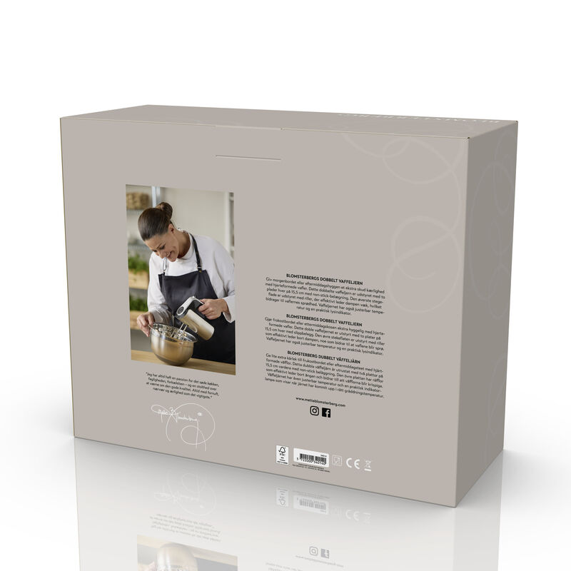 Dubbel v&aring;ffelj&auml;rn 1600 watt