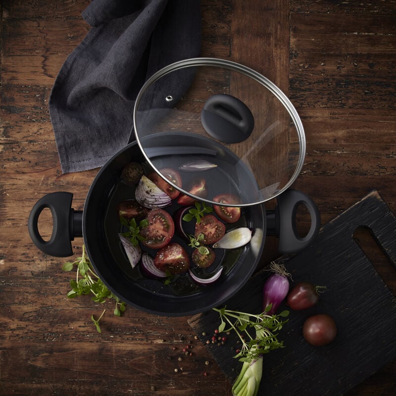 Ceramica Gryde med glaslåg Ceramica Gryde med glaslåg