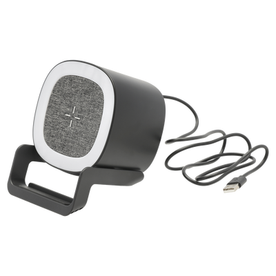 Højtaler med oplader og lampe Højtaler med oplader og lampe