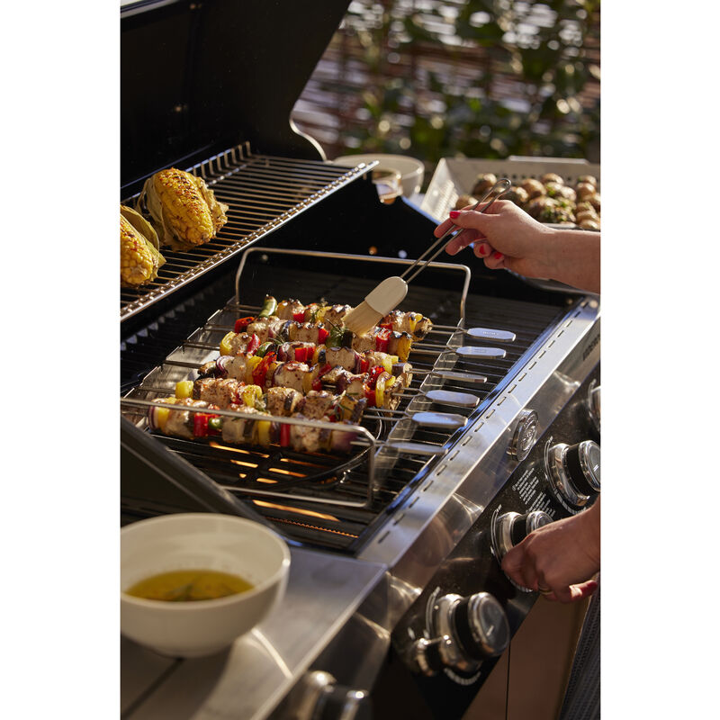 Grillspyd m. stativ 6 stk.