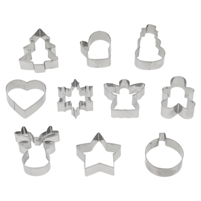 ass. forme Kageudstikker 10 stk. ass. forme Kageudstikker 10 stk.