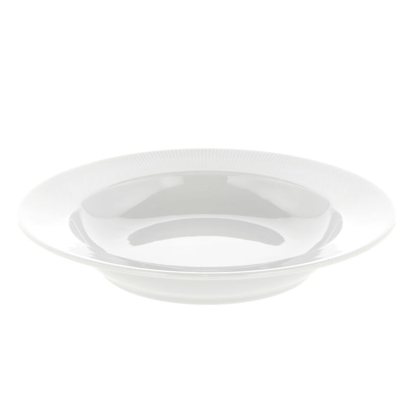 Eventail Tallerken, dyp med fane