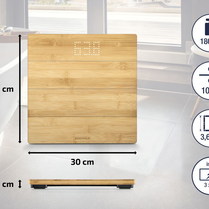 Bamboo Magic Personvekt