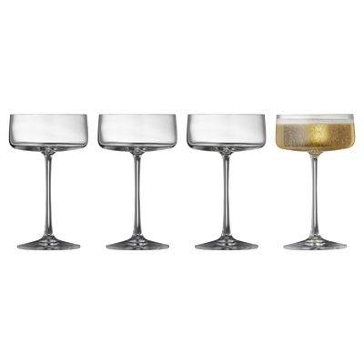 Zero Champagneskål 4 st Zero Champagneskål 4 st