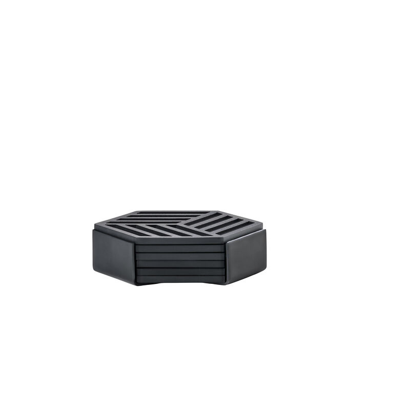 Hexagon Dessous de verre 6 pces