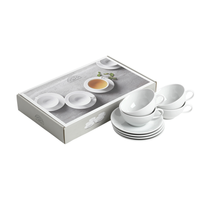 Michelle Kop og underkop 2 x 4 stk.