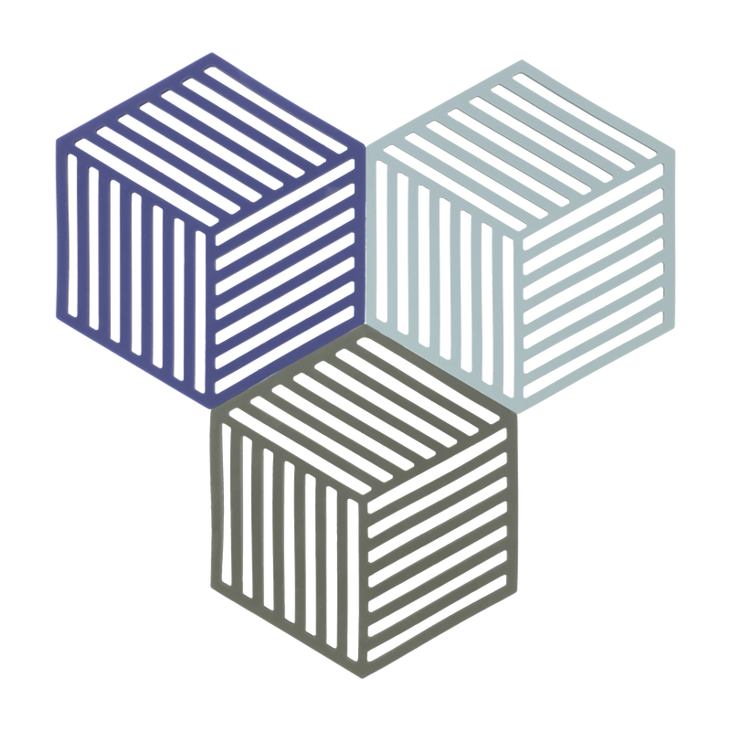 Hexagon Dessous-de-plat 3 pces Hexagon Dessous-de-plat 3 pces