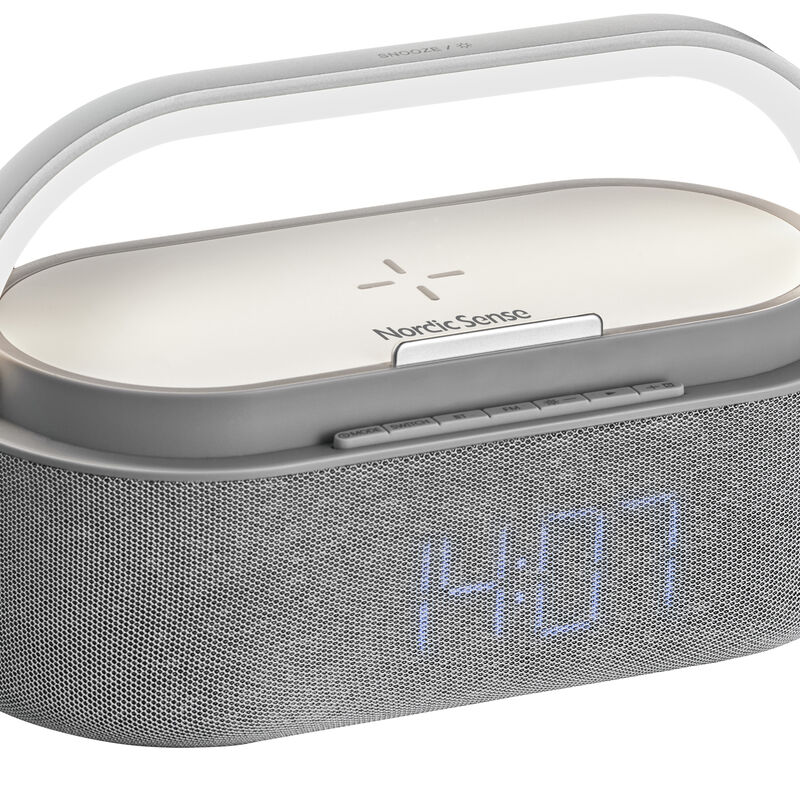 Väckarklocka med ljus