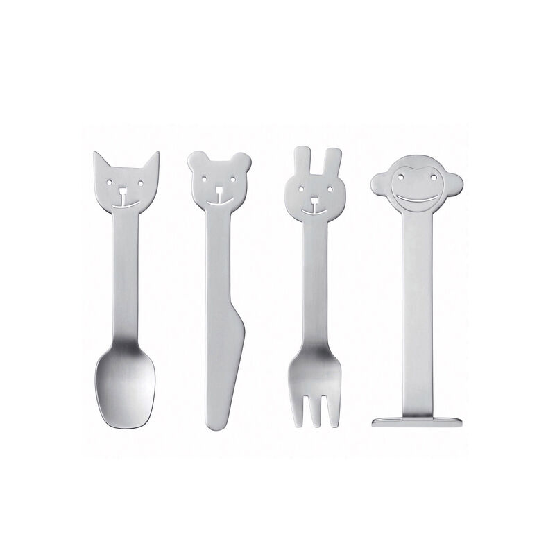 Animal Friends Children's cutlery 4 parts Animal Friends Children's cutlery 4 parts