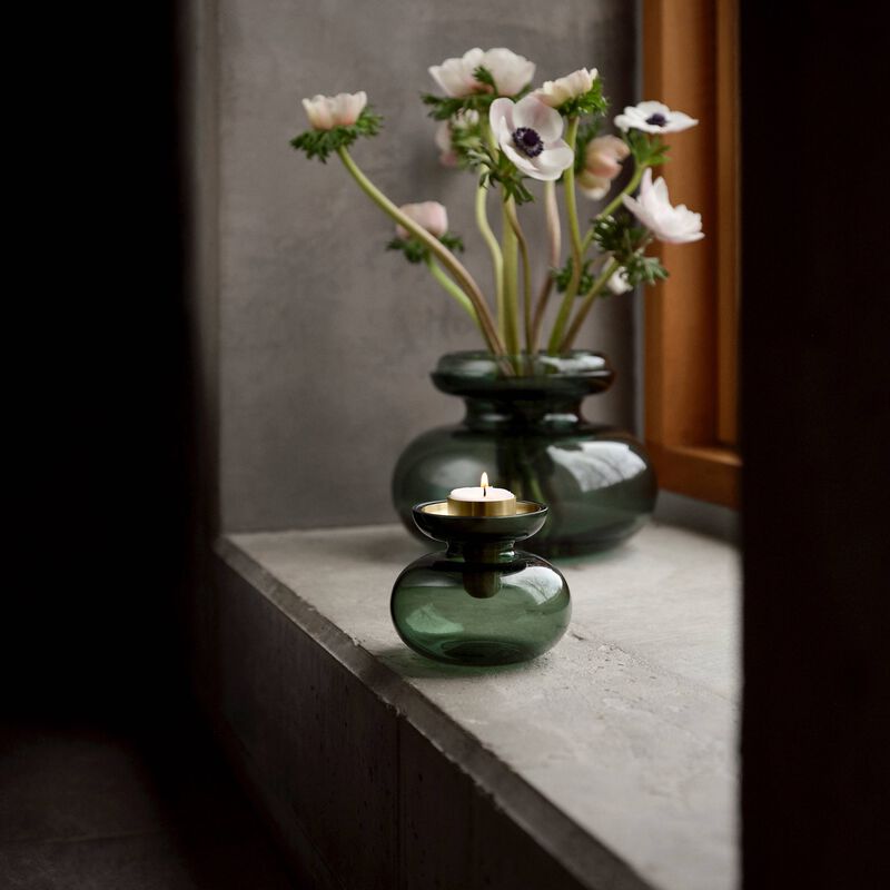 Inu Vase/Kerzenleuchter 2 Teile