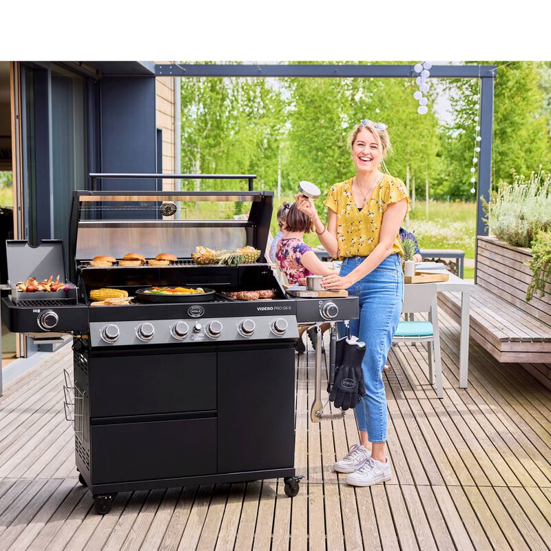 Videro PRO G6-S Vario+ Gasolgrill 27500 watt