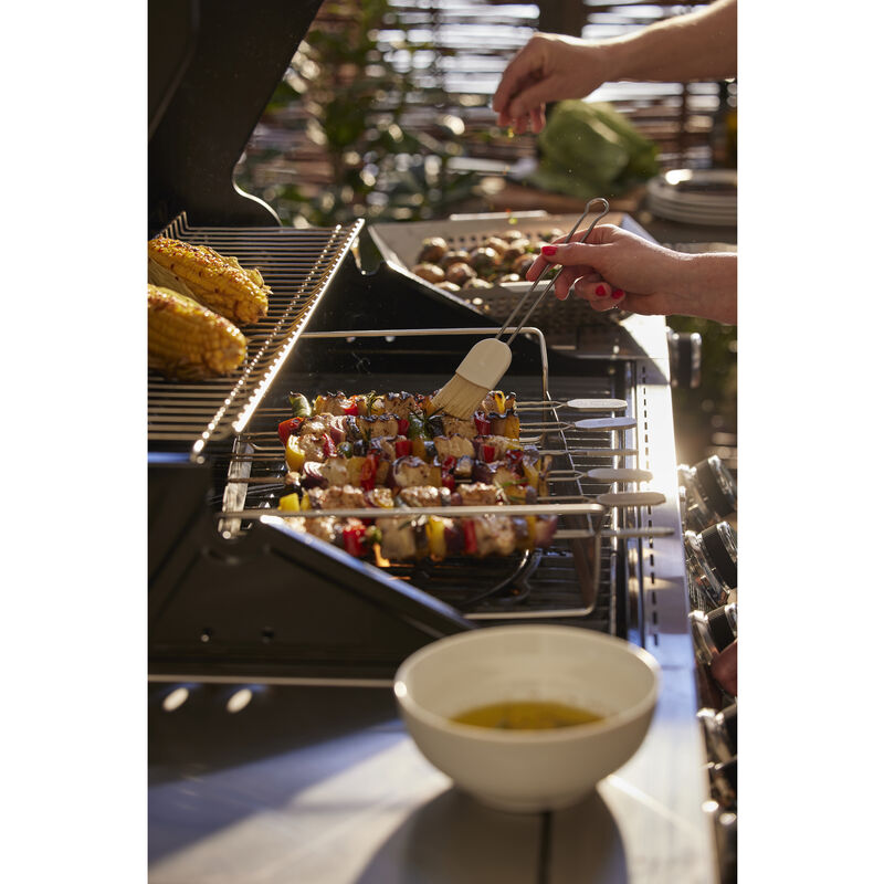 Grillspyd m. stativ 6 stk.