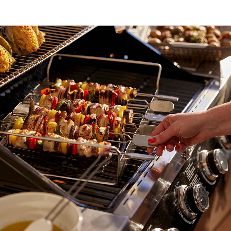 Grillspyd m. stativ 6 stk.