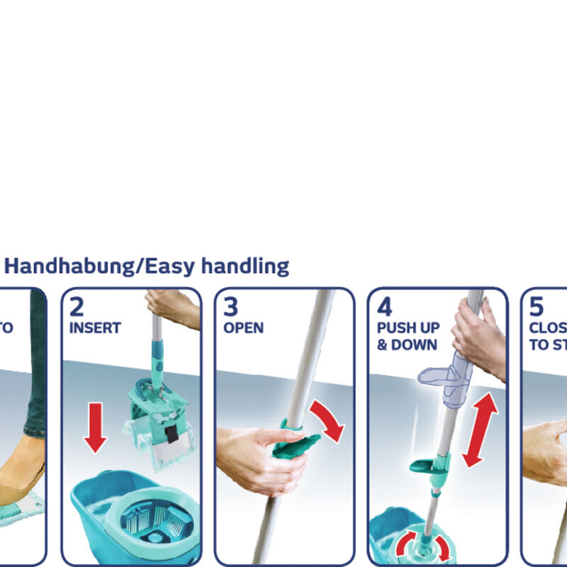 Clean Twist M Ergo Gulvvaskersæt