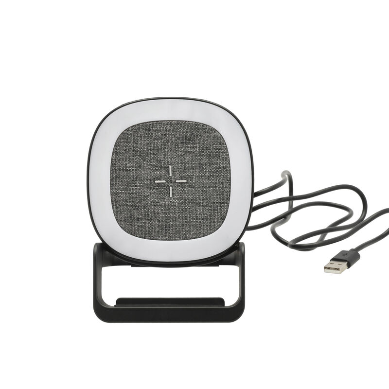 H&oslash;jtaler med oplader og lampe