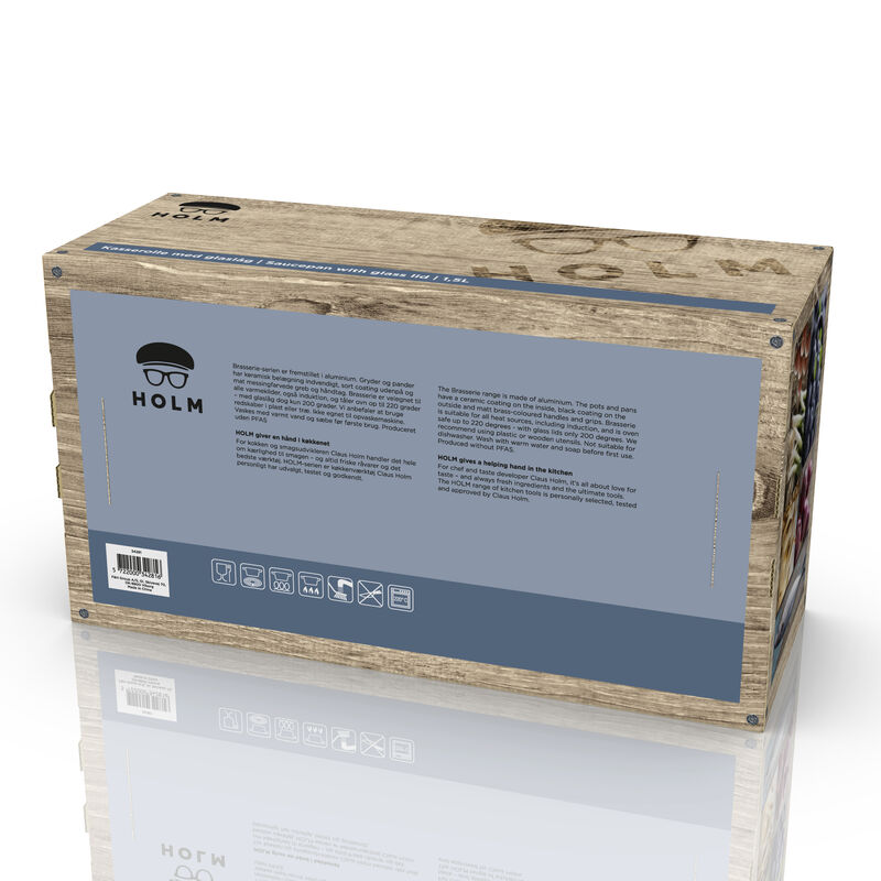 Brasserie Kasserolle med glaslåg Brasserie Kasserolle med glaslåg