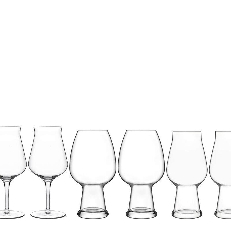 Birrateque &Oslash;lglass&aelig;t tester, ale og hvede 3 x 2 stk.
