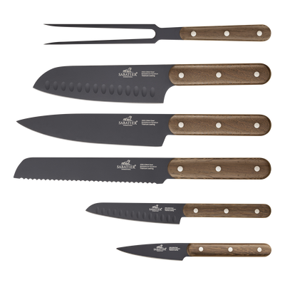 Phenix Walnut Knivsett 6 deler