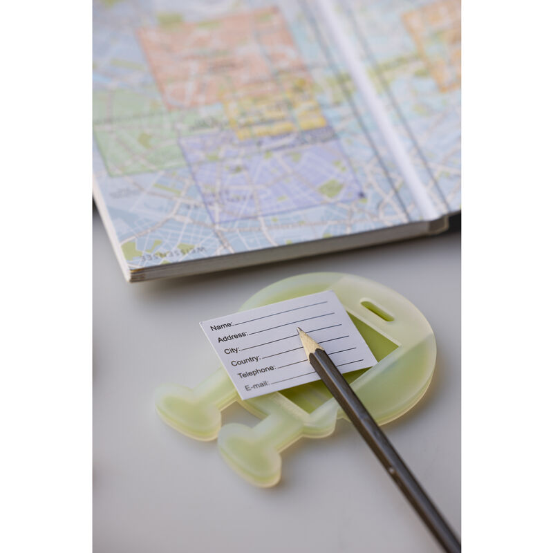 &Eacute;tiquette de bagage Hoptimist