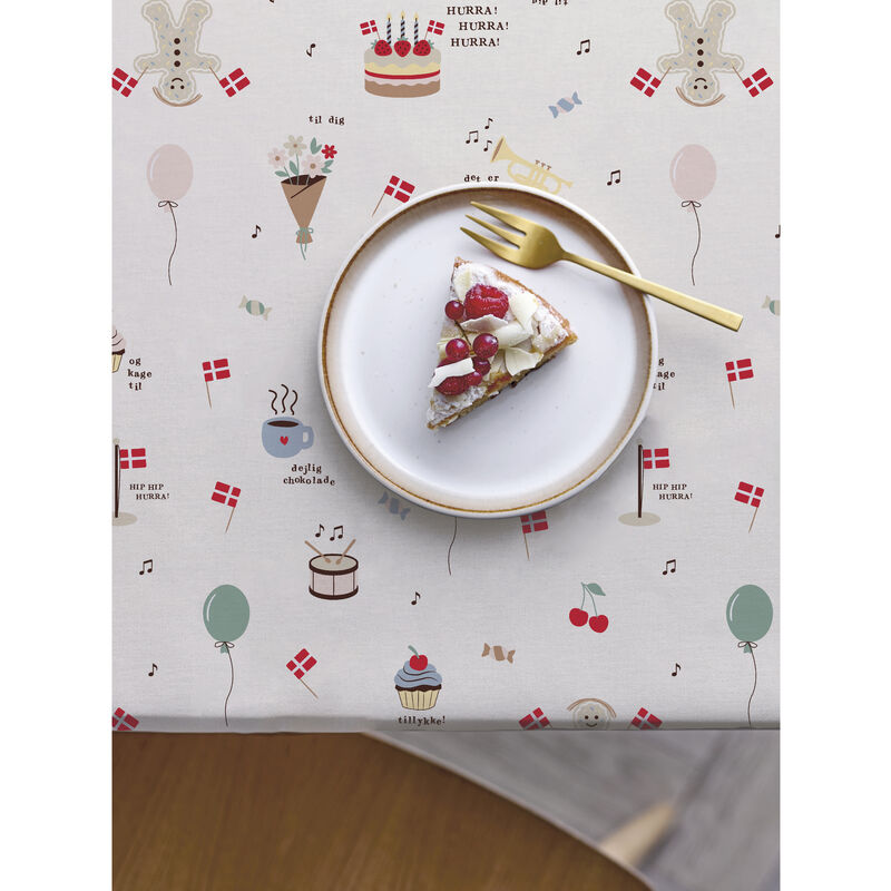Birthday Acrylic tablecloth w. antislip