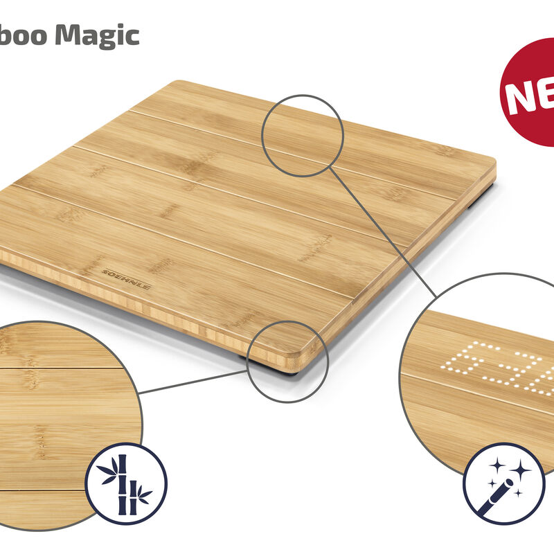Bamboo Magic Personvekt