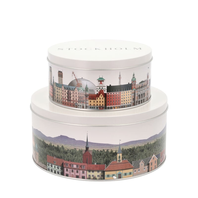 Sverige/Stockholm Kakebokssett 2 stk.