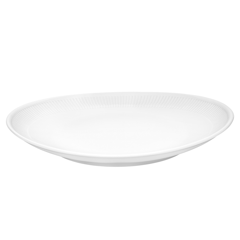 Pliss&eacute; Tallerken oval
