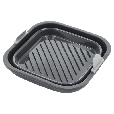 Firkant Silikonform til airfryer Firkant Silikonform til airfryer