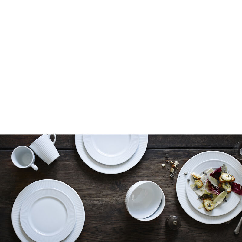 Pliss&eacute; Tallerken flat