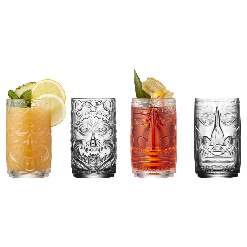 Tiki Cocktailglas 4 Stck.