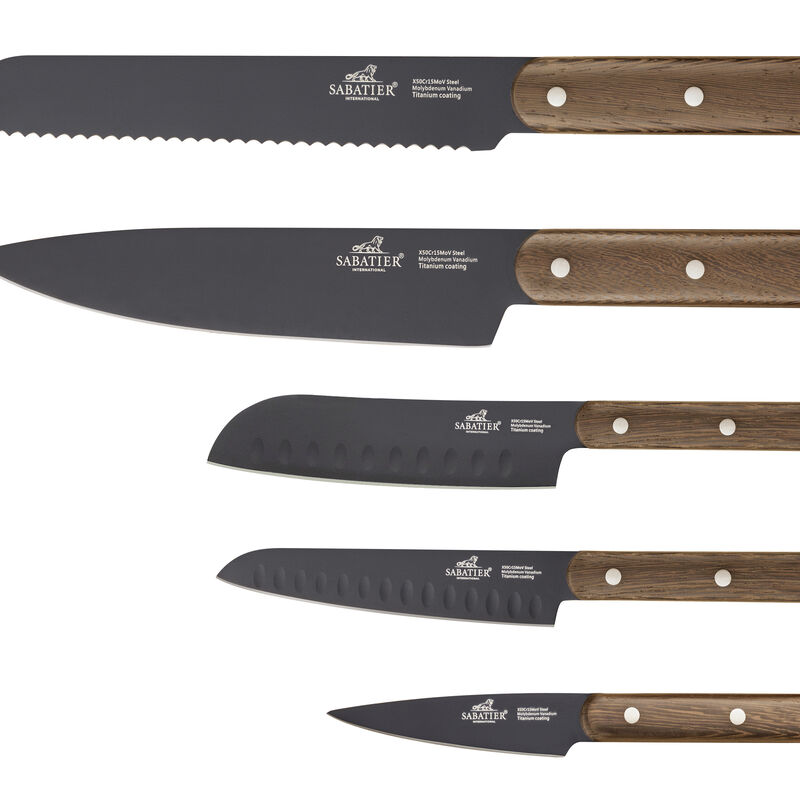 Phenix Walnut Knivsæt 5 dele