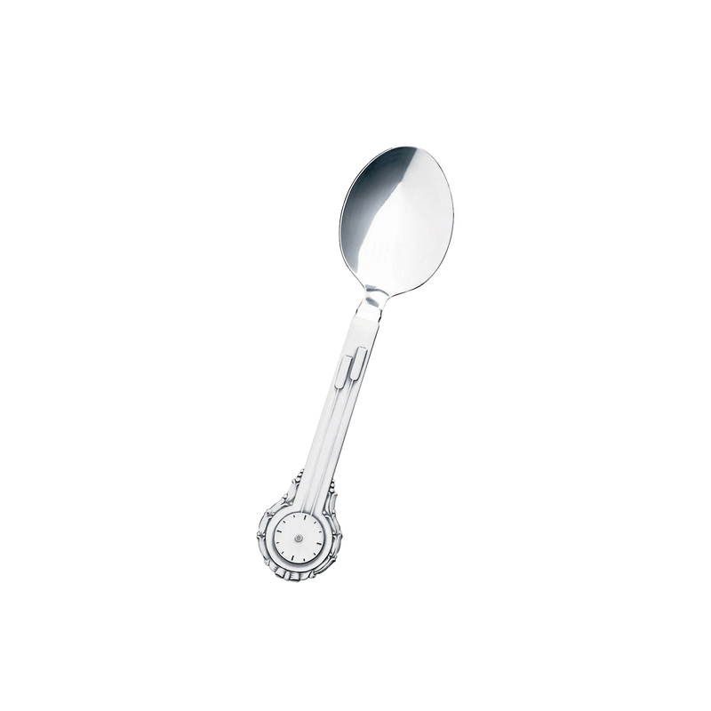 Clock Christening spoon Clock Christening spoon
