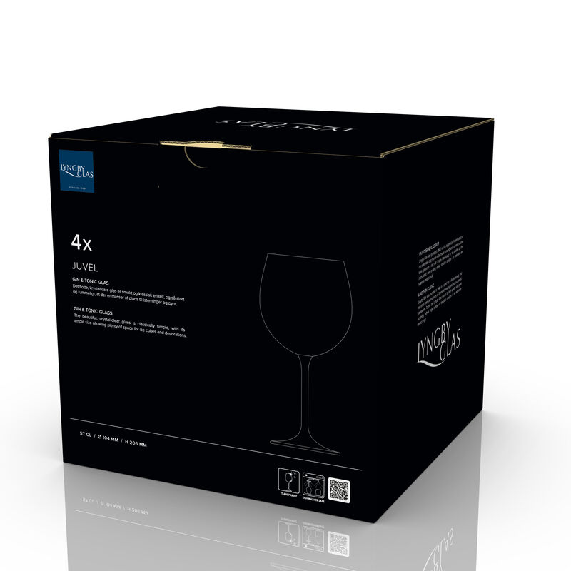 Juvel Gin & tonic Glas 4 Stck.