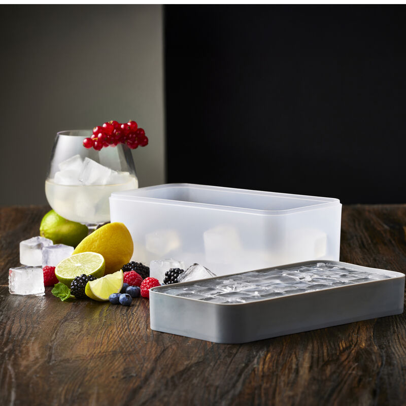 Eisw&uuml;rfelschale m. Deckel