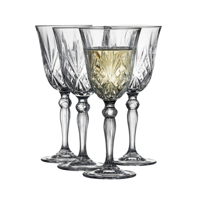 Image of Melodia Hvidvinsglas 4 stk.