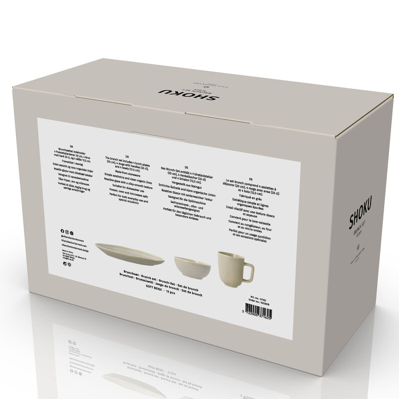 Shoku Brunchsett 12 deler