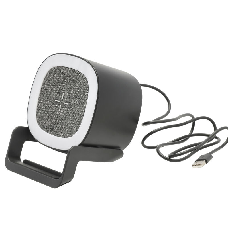 H&oslash;jtaler med oplader og lampe