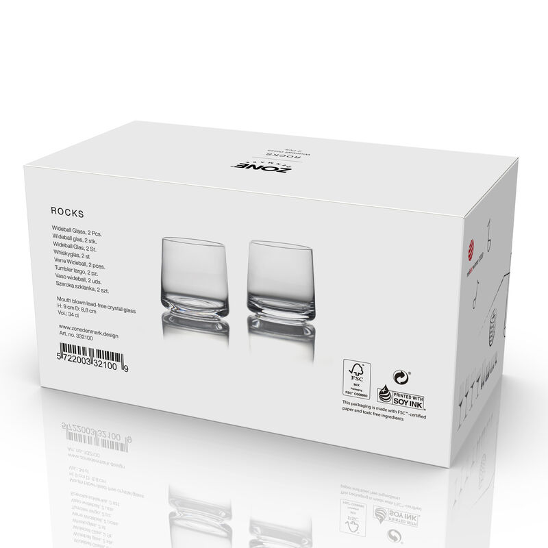 Rocks Wideball Glass 2 stk. Rocks Wideball Glass 2 stk.