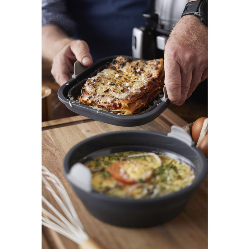 Rund Silikoneform til airfryer