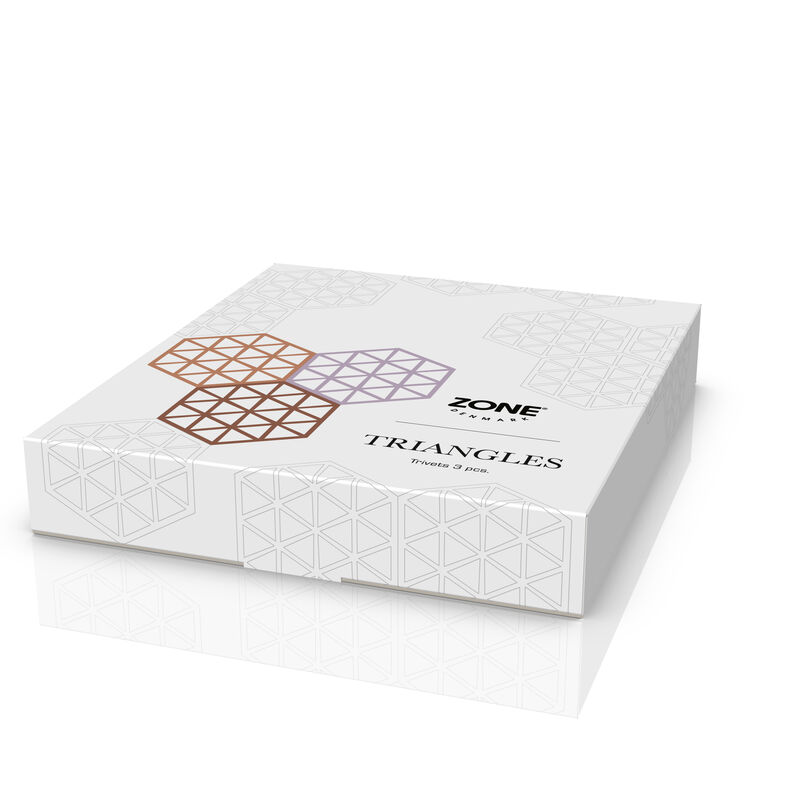 Triangles Dessous-de-plat 3 pces Triangles Dessous-de-plat 3 pces